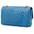 Chanel Blue Medium Classic Chevron Caviar Double Flap - vista 2