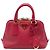 Borsa Prada Red Mini Saffiano Lux Promenade Satchel Rosso