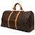 Louis Vuitton Brown Monogram Keepall 50 Marrone - vista 2