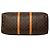 Louis Vuitton Brown Monogram Keepall 50 Marrone - vista 3