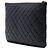 Clutch Chanel Black Large Quilted Caviar O Case Nero - vista 2