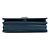 Portafoglio Chanel Boy Wallet On Chain in pelle d'agnello blu con cristalli Blu navy - vista 3