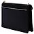 Borsa a tracolla Gaby in raso nero con monogramma Saint Laurent - vista 2