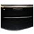 Borsa a tracolla Gaby in raso nero con monogramma Saint Laurent - vista 4