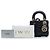 Dior Black Micro Lambskin Cannage Lady Dior Nero - vista 7