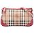 Burberry Beige Haymarket Check Coated Canvas Peyton Crossbody