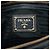 Borsa a tracolla Prada in tela Canapa marrone con logo - vista 6