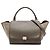 Céline Borsa Trapeze Celine Medium in vitello e camoscio marrone Taupe