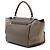 Céline Borsa Trapeze Celine Medium in vitello e camoscio marrone Taupe - vista 2