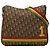 Borsa a tracolla Dior Brown Oblique Canvas Rasta Marrone
