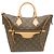 Louis Vuitton Brown Monogram Tournelle PM Marrone