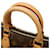 Louis Vuitton Brown Monogram Tournelle PM Marrone - vista 17