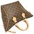 Louis Vuitton Brown Monogram Tournelle PM Marrone - vista 2