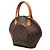 Louis Vuitton Brown Monogram Ellipse PM Marrone - vista 2