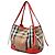 Burberry Brown Small House Check Canvas Bridle Canterbury Tote Light brown - view 2