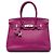 Hermès Birkin Retourne 30 in pelle Clemence viola Porpora