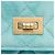 Chanel Blue Quilted Velvet Reissue 2.55 Wallet on Chain Turchese - vista 5
