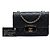 Chanel Black Mini Sheepskin Beauty Lock Flap Nero - vista 8