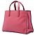 Borsa Tote Prada Pink Saffiano Soft Triple Pocket Rosa - vista 2