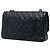 Chanel Black Medium Classic Caviar Double Flap Nero - vista 2