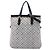 Louis Vuitton Gray Monogram Mini Lin Francoise Marrone Blu navy