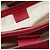 Borsa Satchel Gucci Bamboo Shopper Media in Vitello Rossa - vista 5