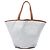 Tote Belharra reversibile in Goyardine bianca Goyard Bianco