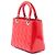 Dior Red Medium Patent Cannage Lady Dior Rosso - vista 2