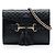 Gucci Mini Microguccissima Emily Crossbody Schwarz