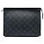 Louis Vuitton Black Monogram Eclipse Pochette Voyage MM Nero
