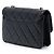 Chanel Black Mini Sheepskin Beauty Lock Flap Nero - vista 2