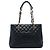 Chanel Black Caviar Grand Shopping Tote Schwarz