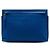 Clutch Anagram T in pelle blu LOEWE