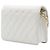 Chanel White Quilted Calfskin Enchained Flap Wallet on Chain - view 2
