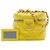 Chanel Yellow Small CC Quilted Lambskin Vanity Case With Chain Giallo - vista 7