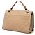 Chanel Beige CC Bicolor Quilted Caviar and Grosgrain Top Handle Flap - vista 2