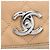 Chanel Beige CC Bicolor Quilted Caviar and Grosgrain Top Handle Flap - vista 5
