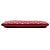 Chanel Boy O Case Clutch aus gestepptem Lammleder in Rot, Medium mit Kette Bordeaux - Ansicht 3