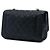 Chanel Black Large CC Quilted Caviar Studded Single Flap Nero - vista 2