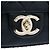 Chanel Black Large CC Quilted Caviar Studded Single Flap Nero - vista 5