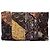 Clutch Prada in tela Broccato marrone con patch
