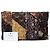 Clutch Prada in tela Broccato marrone con patch - vista 7