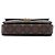 Louis Vuitton Brown Monogram Pochette Metis Marrone - vista 3