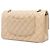 Chanel Beige Medium Classic Lambskin Double Flap - vista 2