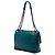 Saint Laurent Niki in pelle di vitello grana grossa verde Medium Verde scuro - vista 2