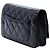 Wallet On Chain Portafoglio con catena Chanel Black CC Quilted Patent Nero - vista 2