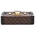 Louis Vuitton Brown Monogram Petite Malle Marrone - Ansicht 3