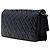 Chanel Black Quilted Patent Golden Class East West Wallet on Chain Nero - vista 2