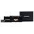 Chanel Black Quilted Patent Golden Class East West Wallet on Chain Nero - vista 7