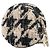 Clutch Rotonda Chanel Beige CC in Tweed Matelassé e Shearling con Catena - vista 2
